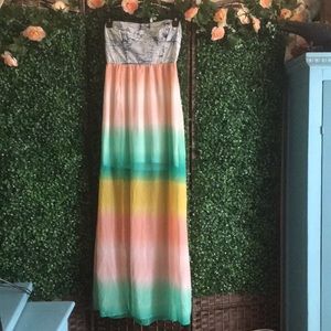 Mimi Chica rainbow 🌈 summer dress 👗
